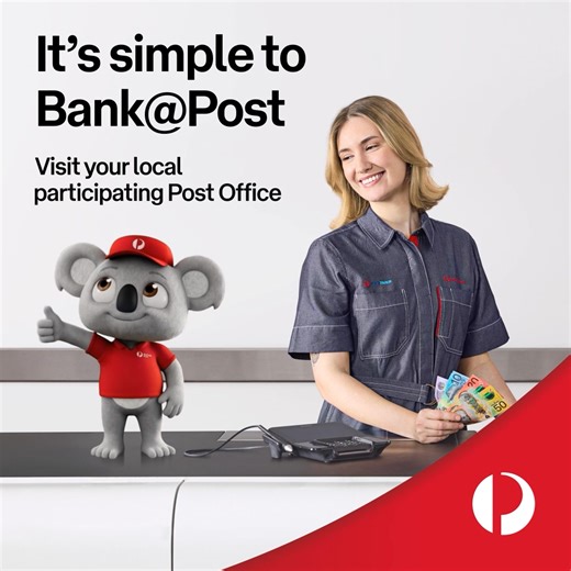 With over 70 banking partners now including ANZ, here’s how to Bank@Post. No fees from us. Limits apply. T&Cs apply, consult your bank for details. Bank@Post is an agency banking service we provide on behalf of banks. | Australia Post