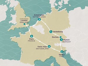 Get Social: Europe Express - Topdeck (11 Days From Amsterdam to Amsterdam)