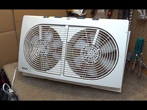 Holmes HAWF2072 Twin Window Fan | Initial Checkout