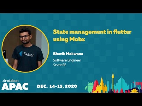 State management in flutter using Mobx