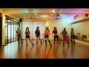 Silver Threads And Golden Needles Line Dance - Kim-Fundanzer June 2016 (Class dance)