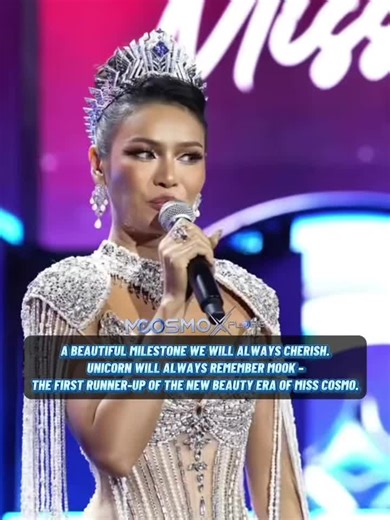 Cosmo Xplore on Instagram: "MỘT DẤU MỐC ĐẸP MÀ CHÚNG TA SẼ LUÔN TRÂN QUÝ. UNICORN SẼ LUÔN NHỚ MOOK – Á HẬU ĐẦU TIÊN CỦA KỶ NGUYÊN NHAN SẮC MỚI CỦA MISS COSMO 💙♾️ #UniMedia #BeautyPageant #MissCosmo #ImpactfulBeauty #CosmoXplore #MissCosmoXplore"