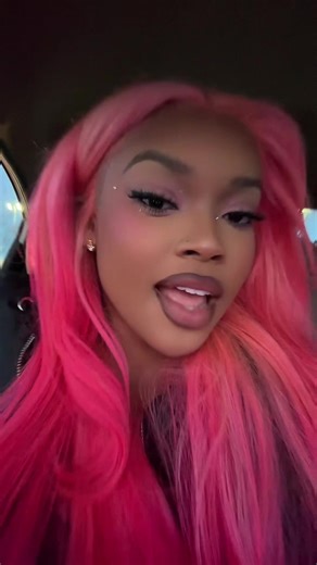 What style should I do next y’all? #fu #pinkwig | Pink Wig