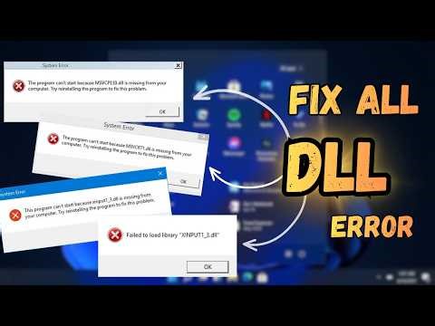 Fixing Missing DLL Files Can Be EASY with This Simple Trick