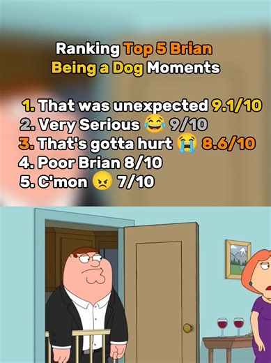Top 5 Funny Brian Griffin Moments from Family Guy