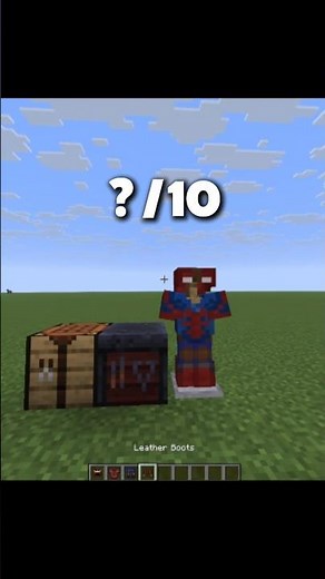 ⚡ How to Make Spider-Man Armor in Minecraft!