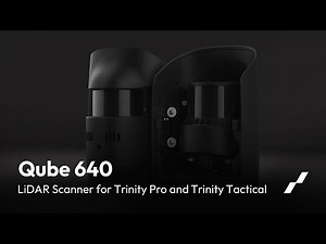 Qube 640 │ Specialized LiDAR Scanner for Trinity Pro and Trinity Tactical