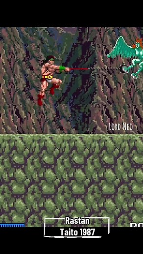 Rastan - Classic Arcade Video Game from Taito 1987