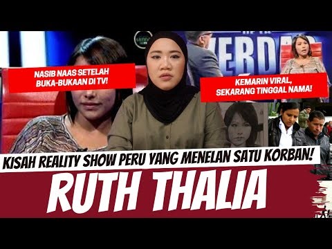 NASIB NAAS SETELAH NGOMONG JUJUR DI REALITY SHOW! RUTH THALIA SAYAZ SANCHEZ
