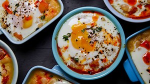 198K views · 785 reactions | Farideh’s white bean breakfast bake is a light, comforting, and healthy(ish) way to enjoy beans for breakfast. Check out the recipe here: https://www.vice.com/en_us/article/dyg3zm/white-bean-breakfast-recipe | Munchies | Facebook