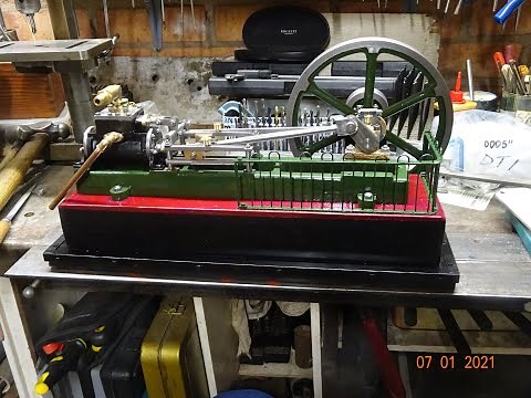 Stuart models Victoria horizontal engine