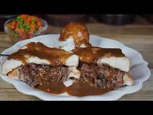 Hot Roast Beef Sandwiches | Comfort Food
