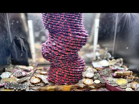 🤯💰CASINO HANDED Me 15 FREE Quarters to Beat Their HIGH LIMIT Coin Pusher! (Then THIS Happened!)