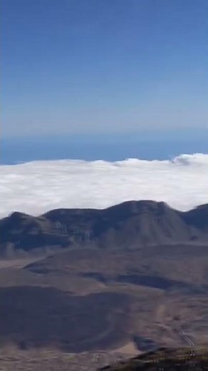 Vistas desde la Cumbre del Volcán del Teide 🌋 Short de la Naturaleza
