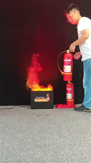 100% Safe Indoor Fire Training | Virtual Flame Simulator (No Heat, No Smoke) #firetraining