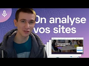 On analyse vos sites (en live) !