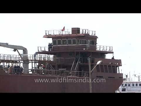 Alang-Sosiya ship-breaking yard in Gujarat