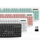 [다나와] QSENN K1000 무선키보드 (블랙, 키스킨 포함)