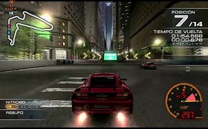 PS3 游戏《山脊赛车7（Ridge Racer 7）》稳60帧，默认特效！RPCS3模拟器