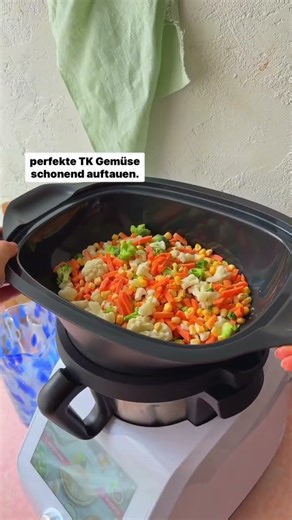Nie wieder matschig! 🥦 TK-Gemüse perfekt dämpfen | Monsieur Cuisine Rezept