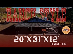 Completed Ranch-Style Metal Building | Best Choice Metal Structures