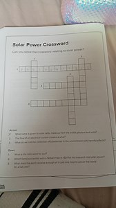 Solve the following solar power crossword:AcrossWhat name is... | Filo
