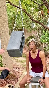1.1M views · 1.8K reactions | Cinder Block Scare!  Please be...