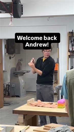 Wendell Castle Workshop on Instagram: "@andrewhunter_furniture teaching Japanese Hand Planes at WCW. #woodworking #woodworkingschool #woodworkingskills #woodworkingcommunity #japanese #japanesetools"
