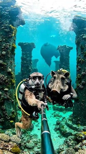 Timon & Pumba's EPIC Underwater City Expedition!