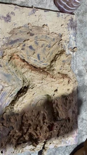 DIY MONSTER CLAY FIGURE | TRADITIONAL CLAY SCULPTING#viral