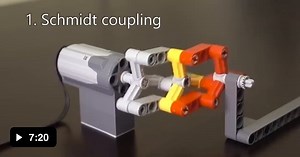 20 Mechanical Principles combined in a Useless Lego Machine - Video