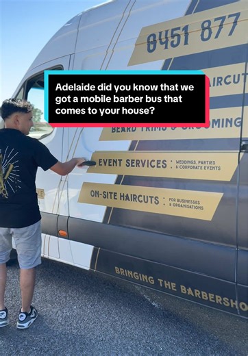 Experience Mobile Barber Services in Adelaide