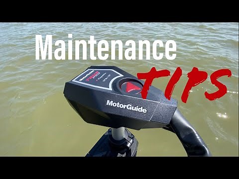 Trolling Motor MAINTENANCE TIPS (For MotorGuide Tour Pro or ANY BRAND!!)