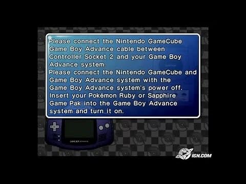 Pokemon Box: Ruby and Sapphire GameCube Gameplay_2004_07_20