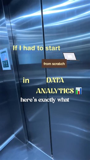 Aabha🦋 on Instagram: "If I had to start from scratch in data analytics, this is exactly how I’d do it. SQL first. Fancy tools later. Consistency always. Comment ‘TEMPLATE’ if you want the exact cold message I use 👀 Starting (or starting again)? Save this 🤍 [data, data analytics, corporate, ai, sql, data science, Hyderabad, beginnerguide] #data #dataanalytics #dataanalyst #corporate"