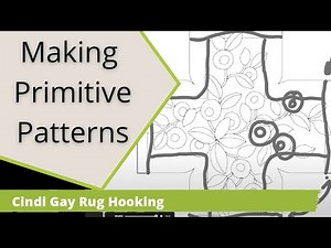 Make ANY Rug Hooking pattern more primitive