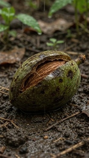 What Happens to an Almond After It Falls? 🌱 | From Decomposition to a New Tree
