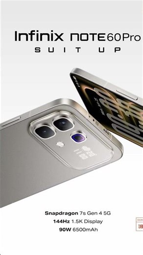 Infinix Note 60 Pro – Video 02: BP Script (40–50 sec)Video No: 02: Performance + Display + Battery..