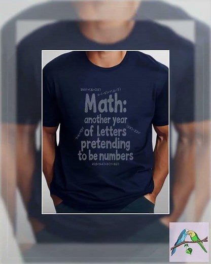 Funny Math Humor T-Shirt: Geeky Teacher/Student Tee