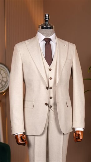 Terzi Ayhan Classics on Instagram: "◾️◾️ 150€ ◾️◾️ Code: T02-3028 Bej Full Set Suit -Jacket -Vest -Pant -Shirt -Tie -Handerkchief -Shipping Whatsapp : (+90) 212 690 59 05 WEB : www.terziayhan.com Customs fees are not included in the price.🚨 3 days for shipping ✈️📦 Our stores in TURKEY 🇹🇷 @terziayhan_global @terziayhanclassics @terziayhan_umraniye @terziayhan_ankara @terziayhan_izmir @terziayhan_bursa #toronto #paris #london #rome #madrid"