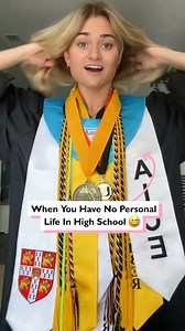 1.3M views · 19K reactions | Showing off all the cords, stoles and medals I got in high school! 磊 #fblifestyle | Four Nine | Facebook