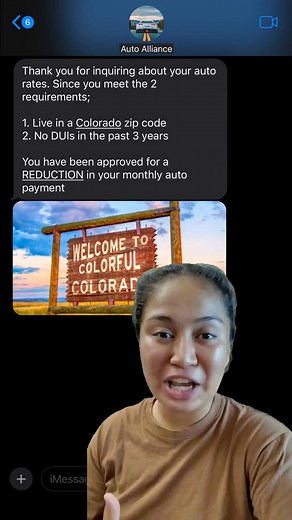 ATTENTION: Colorado Residents! You may be eligible to save up to $610/year on your car insurance rate. Take our free quiz to see what you SHOULD be paying! Tap below | Katie Whitmore | Facebook