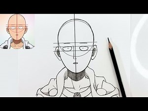 How To Draw Saitama-[One Punch Man] || Easy drawing for beginners || Easy drawing step-by-step