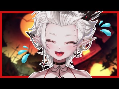 𓆩𓆪 NEW 2D Vtuber Model! + If I laugh = Punishment 𓆩𓆪 BLOODCTOBER 🦇🩸 #vampire #vtuberen