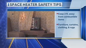 Space heater safety tips