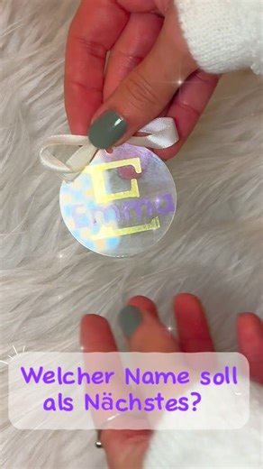 HighZone on Instagram: "Name of the day…✨ Welcher Name soll als Nächstes kommen? #personalisiert #geschenkidee #diy #fyp #giftidea"