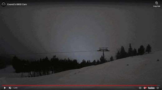 While your midnight shift crew were watching the Big Sky Resort live webcams tonight, we noticed an animal making it's way through on the Everett Webcam! What do you think it is?? 👀 Our guesses are a fox or wolf.🦊 #bigsky #whatsthatanimal | US National Weather Service Great Falls Montana