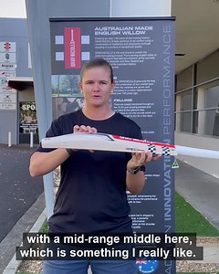 1.5K views · 88 reactions | Australian Women's Cricket Team all-rounder Jess Jonassen reviews the very popular Nova bat  | Gray-Nicolls AUS/NZ | Facebook