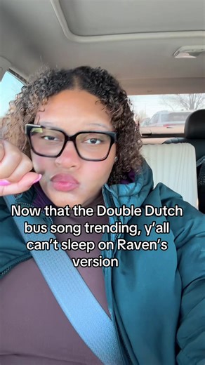 I’m mad a lip singing but Raven was in her bag #doubledutchbus #trending #ravensymone