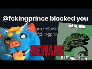 Fursuit Maker / Artist Beware- Prince/secretgoblins